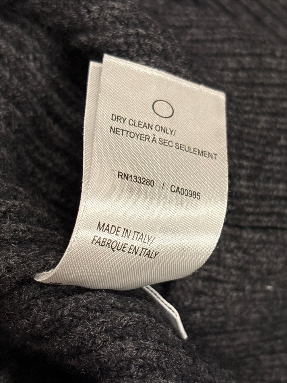 Thom Browne Charcoal Gray 4-Bar Ribbed Knit Cardigan Sweater M - Picture 10 of 12